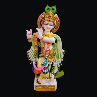 2ft Krishna marble Idol