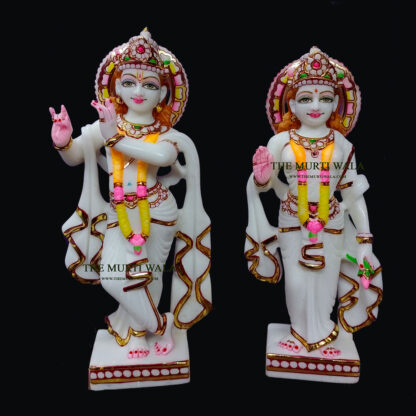 1 foot Radha Krishna murti